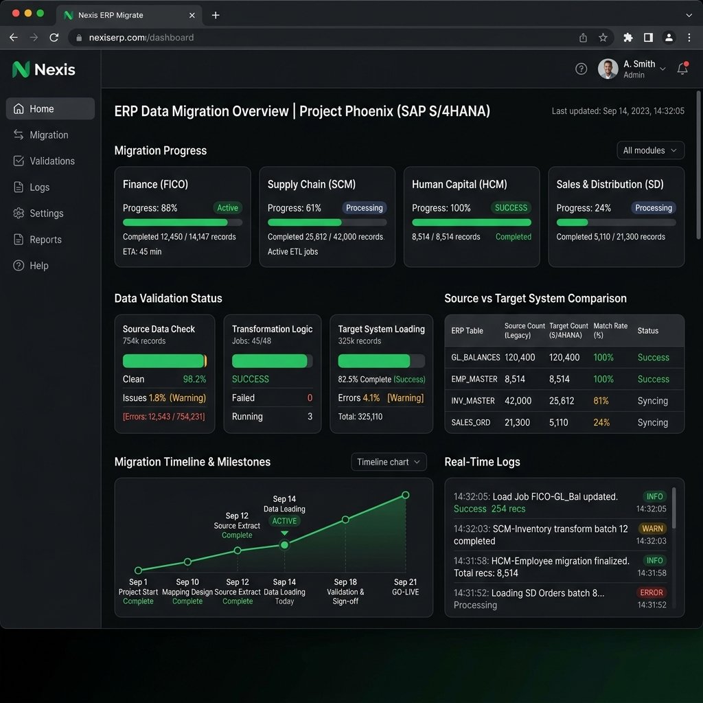 LegacyBridge - ERP Migration Platform
