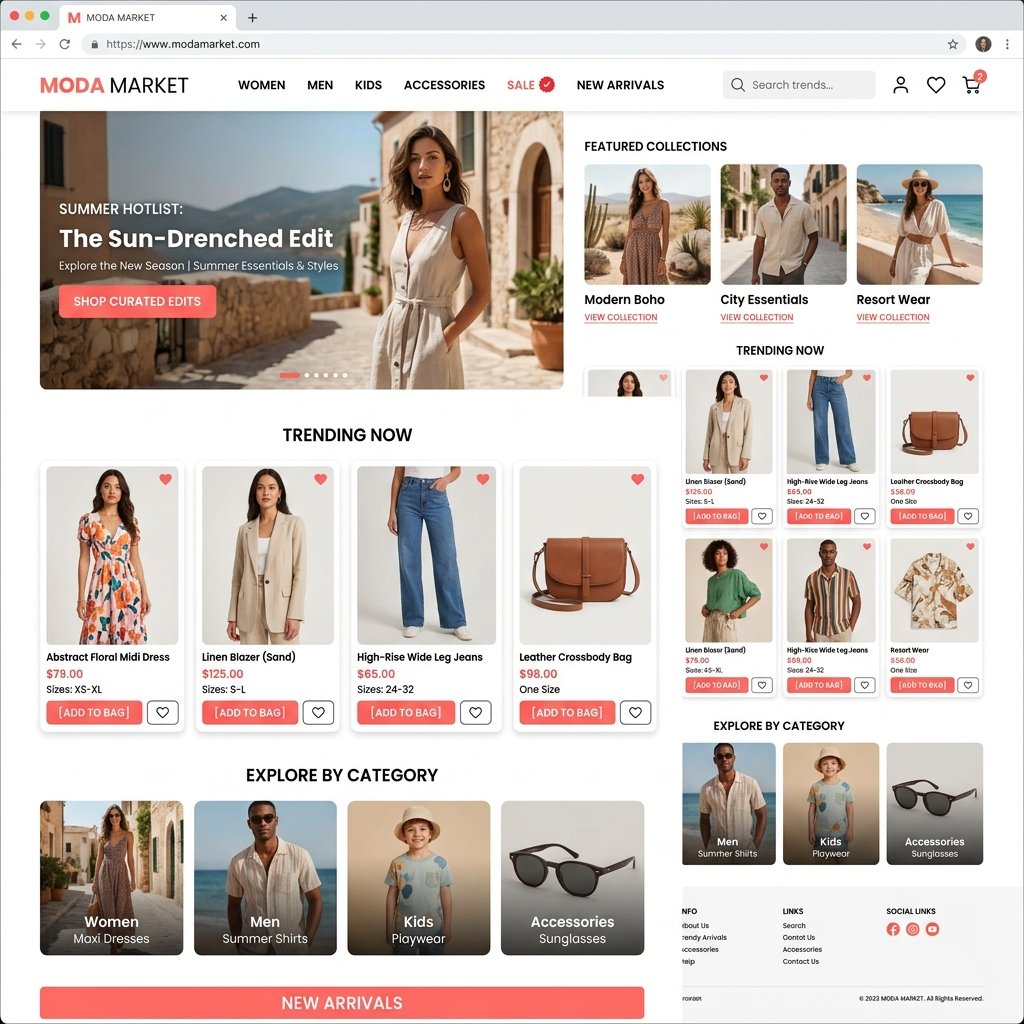 ModaVista - Fashion Marketplace