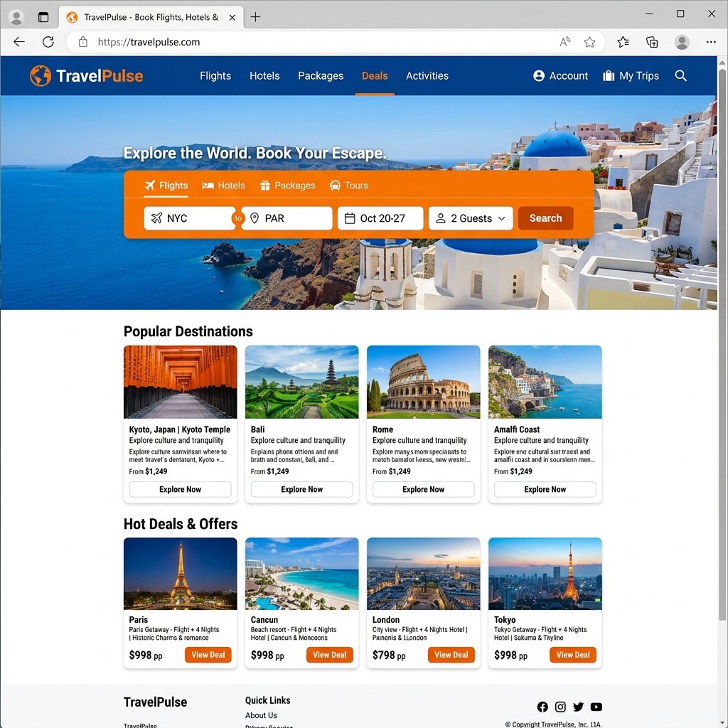 WanderLuxe - Travel Booking Platform